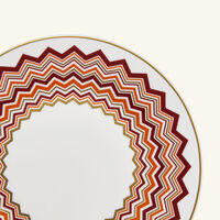 missoni home iconic dessert plate round 21 cm set of 2