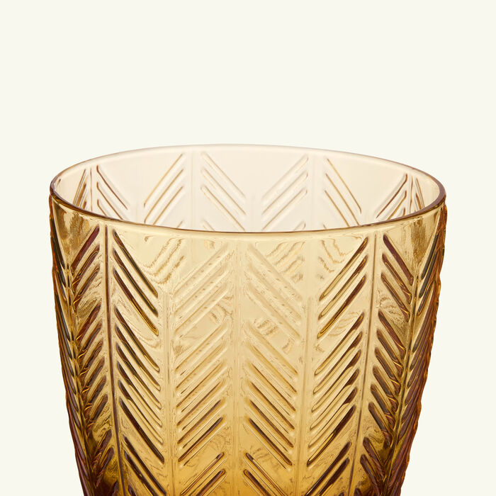 missoni home zig zag wine glass orange