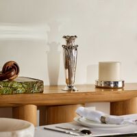 christofle gallia ombelle vase medium silver plated