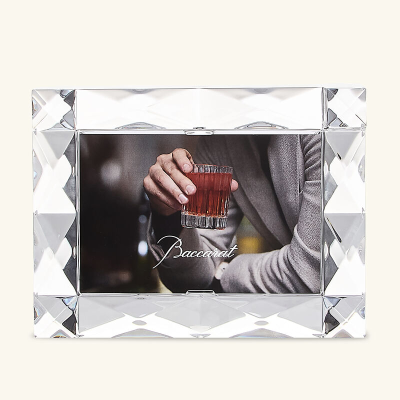 baccarat louxor picture frame clear 4x6