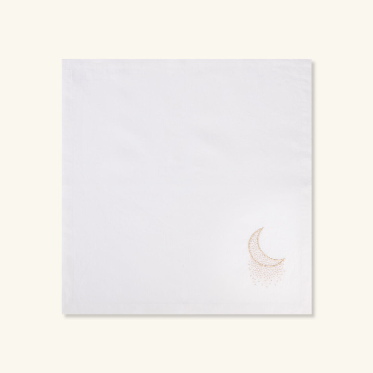 catherine denoual fairy moon napkin white