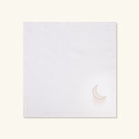 catherine denoual fairy moon napkin white