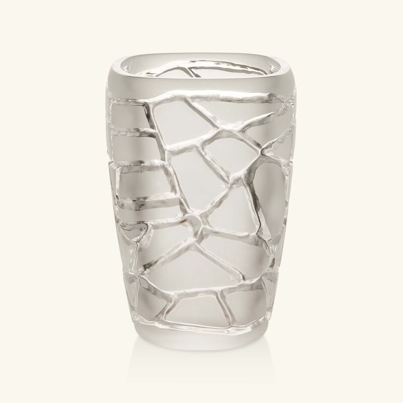 Terramineral Magnitude Vase Round Small Clear lalique terramineral magnitude vase round small clear