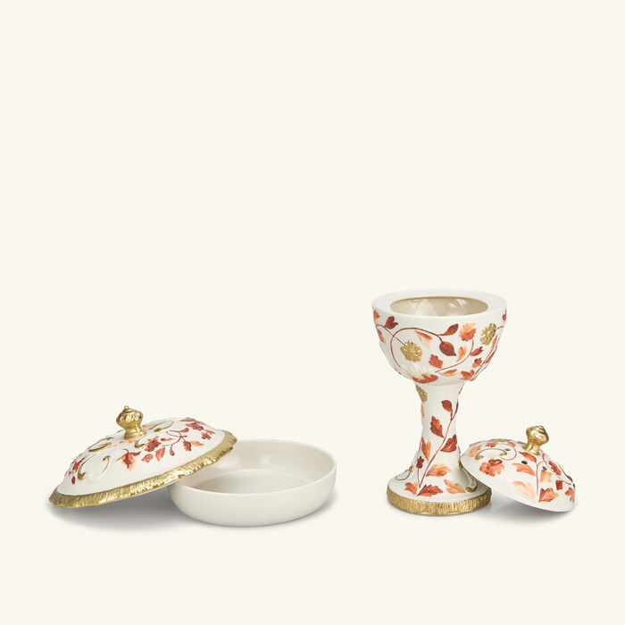 villari taormina incense burner red