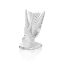 Clear Hirondelles Swallow Paperweight, small