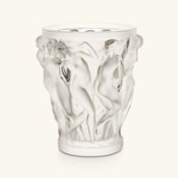 lalique bacchantes vase small clear
