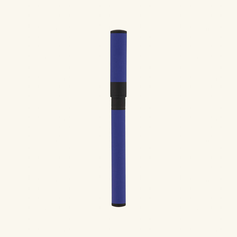 st dupont d initial rollerball pen blue