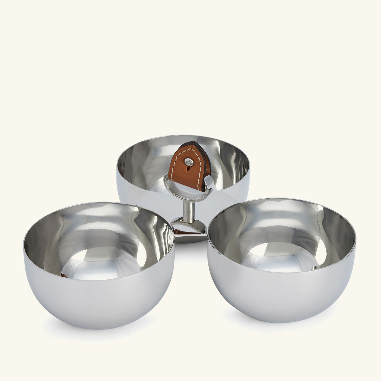 ralph lauren home wyatt serving bowl silver