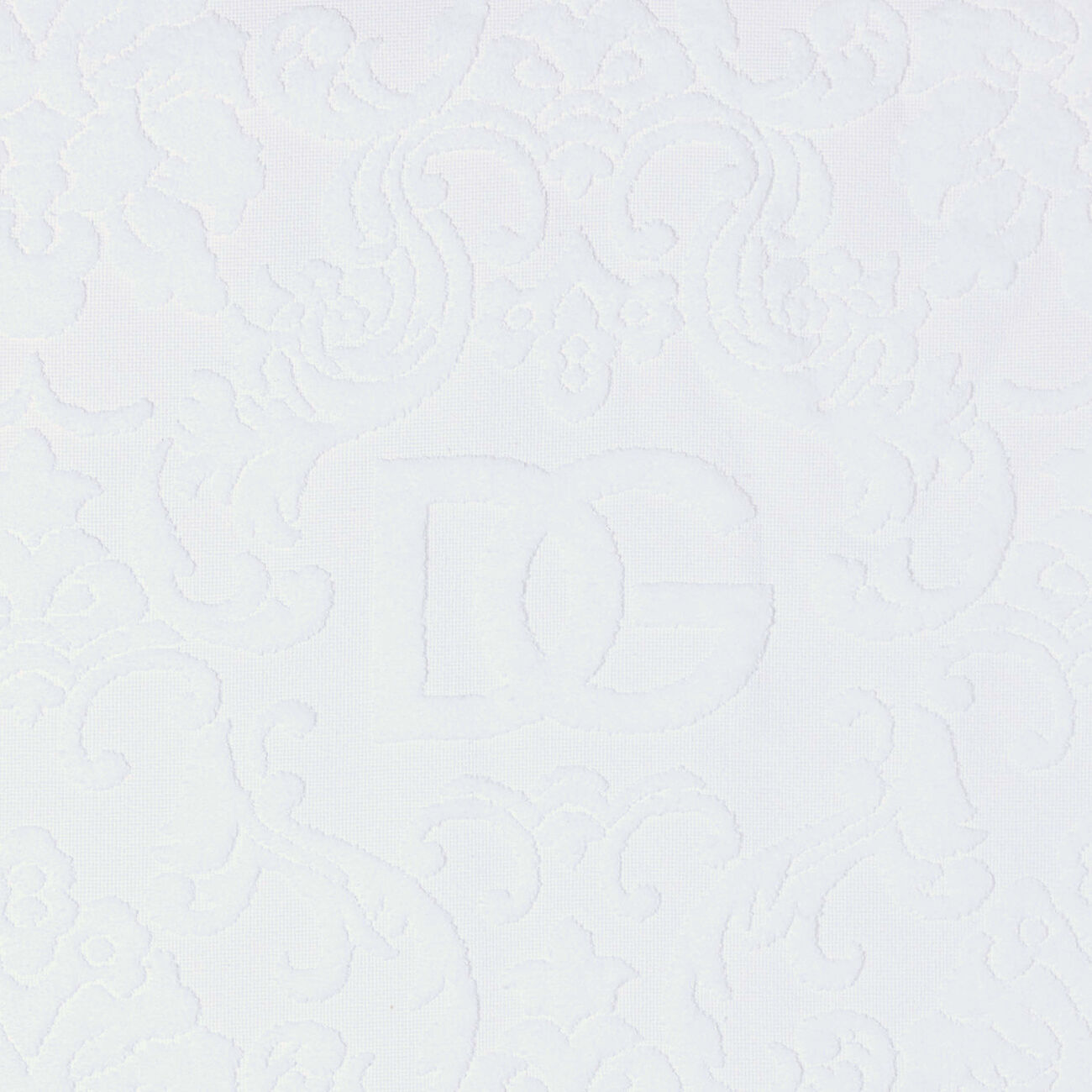 dolce gabbana casa terry cotton bath mat white