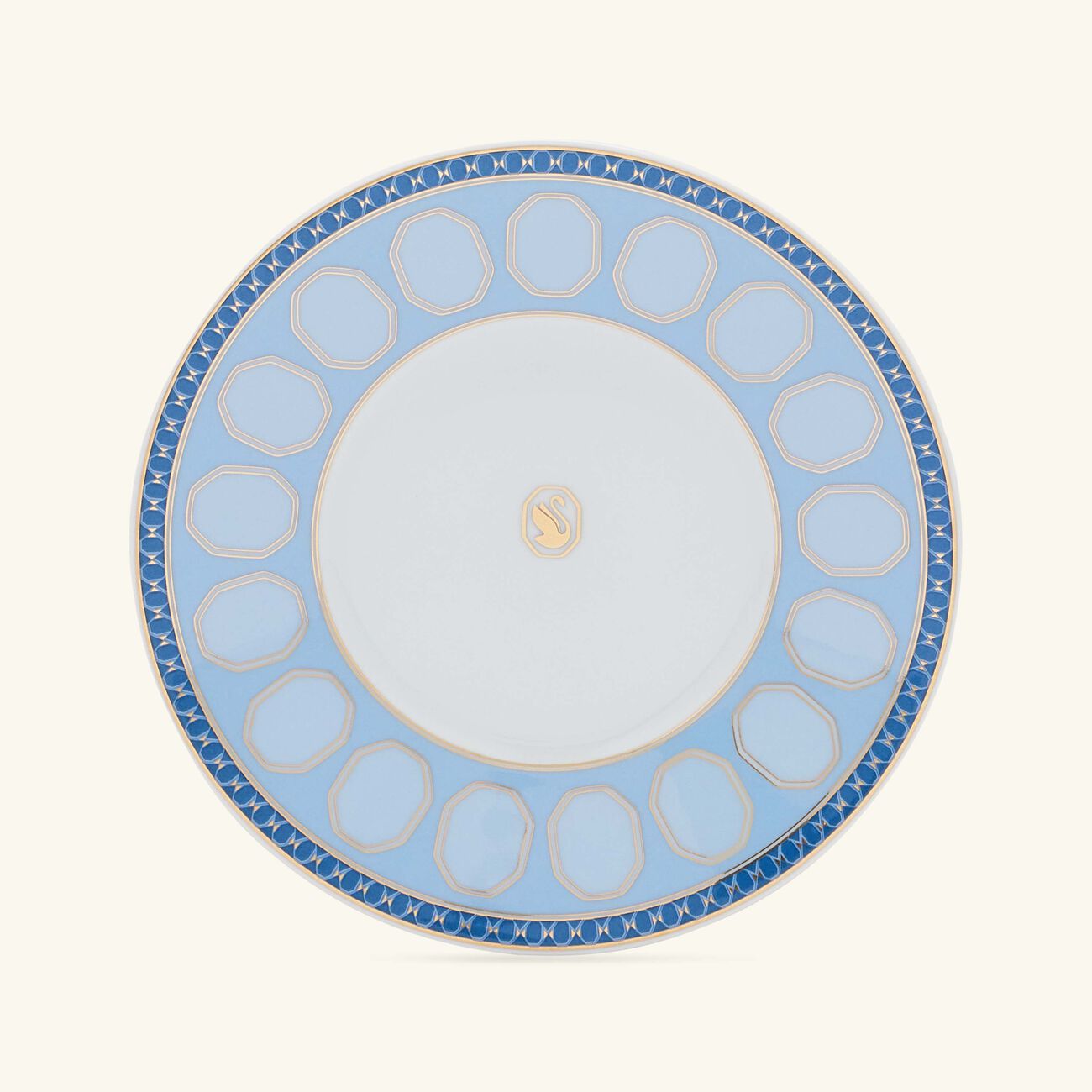 rosenthal signum azure tea cup saucer blue