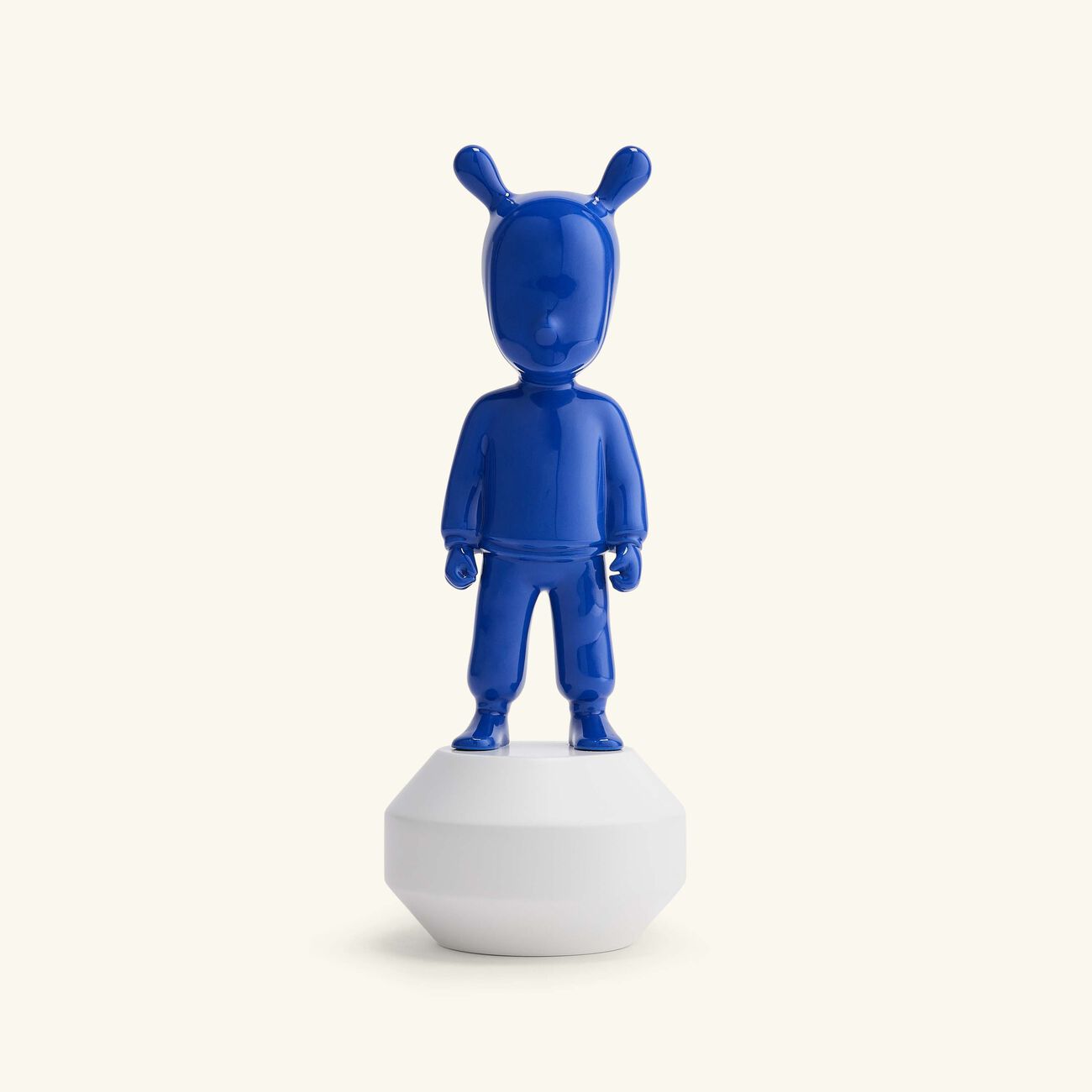 lladro the indigo guest sculpture small blue