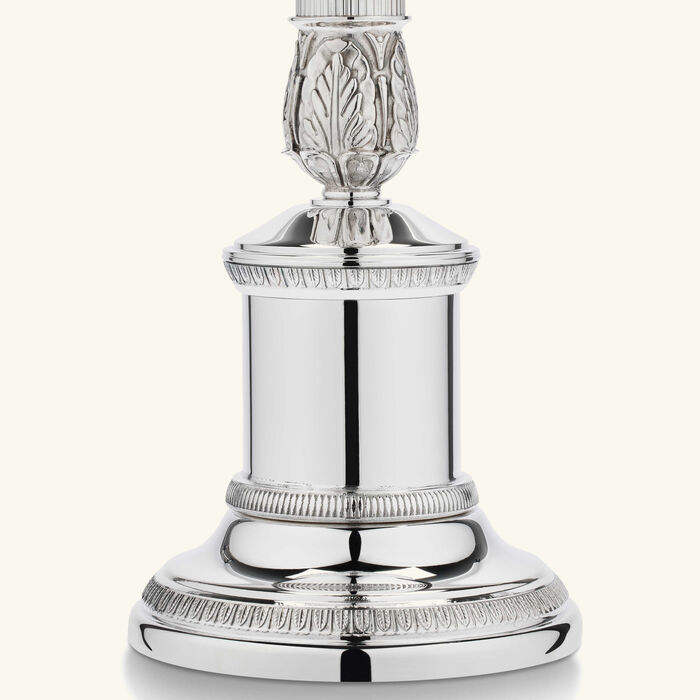 christofle malmaison candle holder silver plated