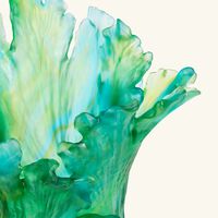daum magnum borneo vase extra large green