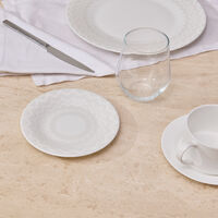 missoni home zig zag bread   butter plate round white 15 cm set of 2