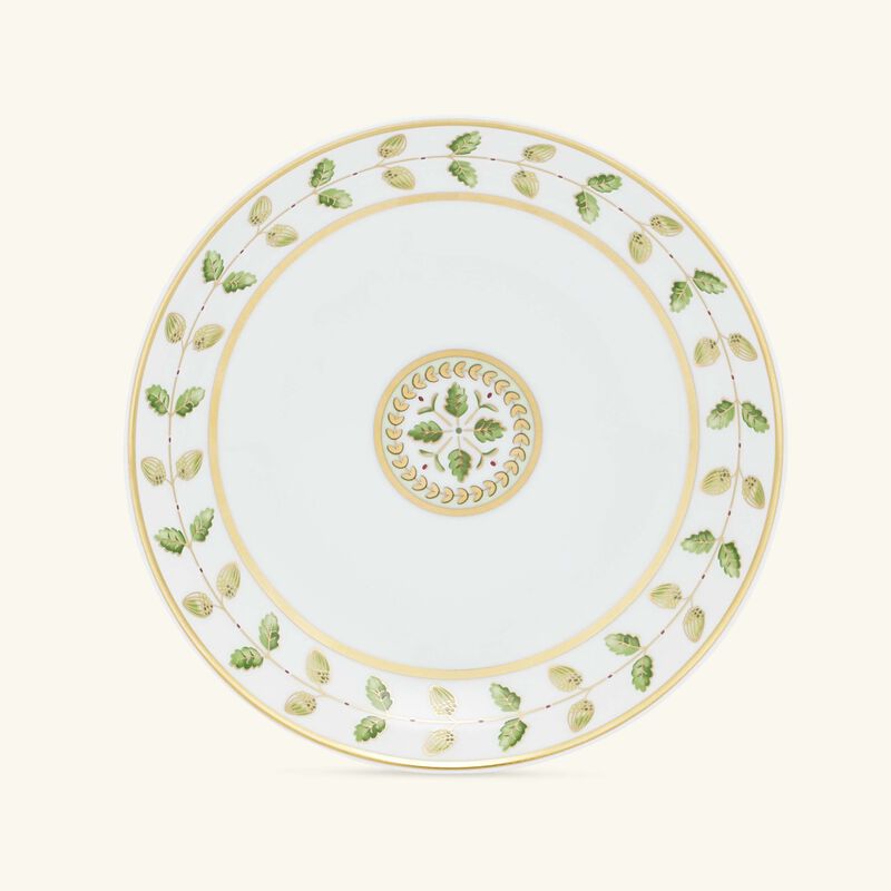 bernardaud constance fruit saucer green