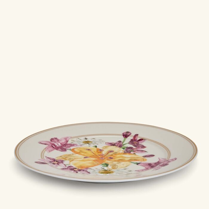 rosenthal idyllia bread butter plate round bouquet 18 cm