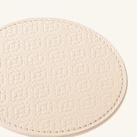 giobagnara elie saab monogram coaster torrone beige set of 2