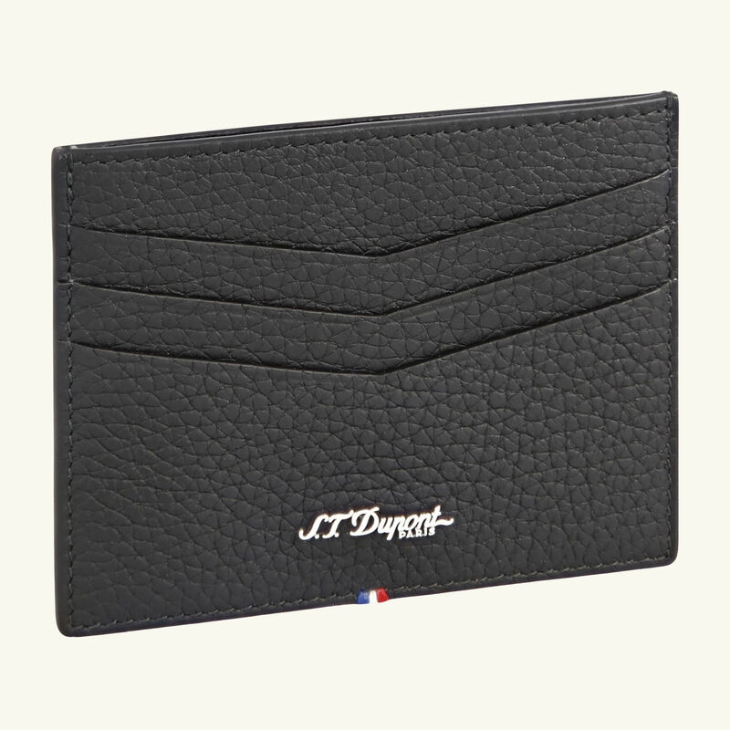 st dupont neo capsule card holder black