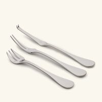 Albi Seafood Duo Silver Plated Set of 6 christofle albi seafood duo silver plated set of 6