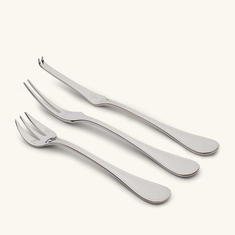 Albi Seafood Duo Silver Plated Set of 6 christofle albi seafood duo silver plated set of 6