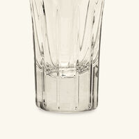 christofle iriana drinking glass clear set of 4