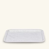 christofle graffiti serving tray rectangular medium silver plated