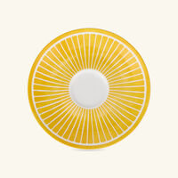 christofle malmaison riviera espresso cup   saucer yellow