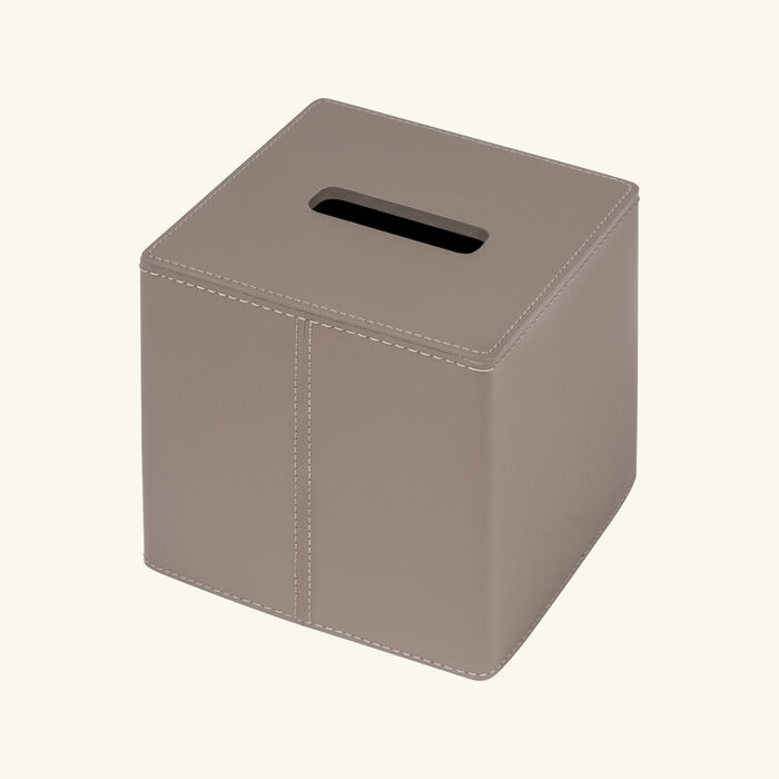 giobagnara narciso square tissue box brown