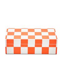 Lacquer Checkerboard Box, small