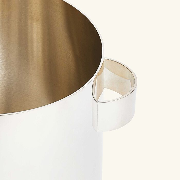 christofle graphik champagne cooler silver plated