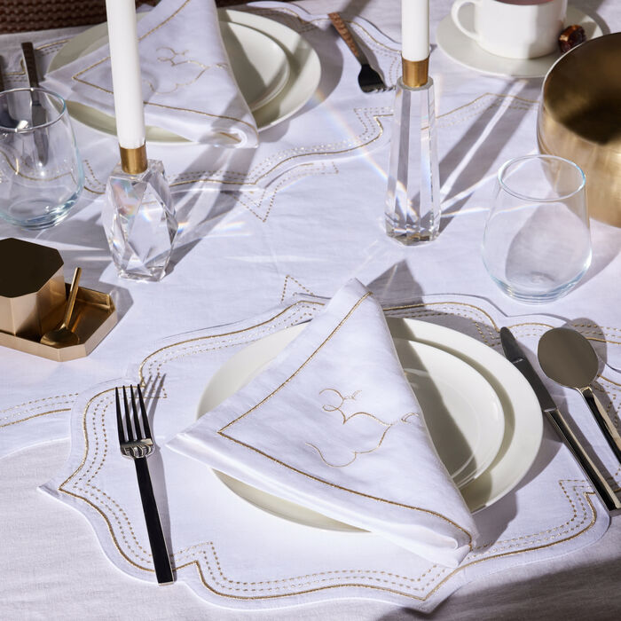 catherine denoual alcazar placemat white