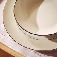 bernardaud cristal soup plate round white 19cm