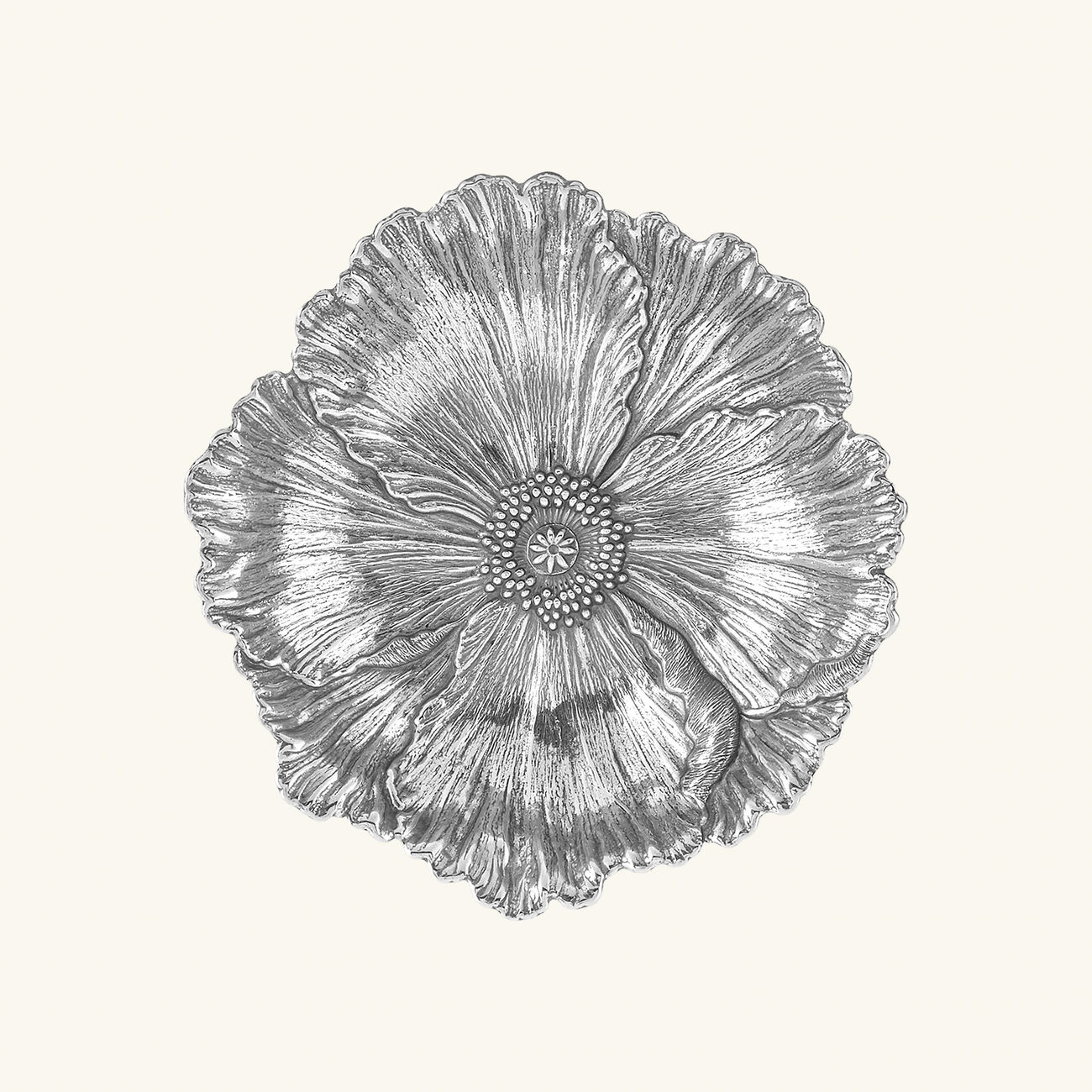 buccellati poppy flower bowl medium silver