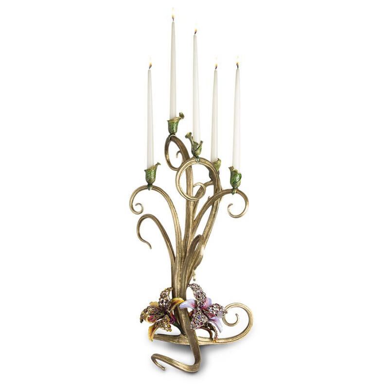 Aubree Orchid Candelabra, large
