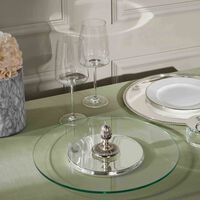 christofle malmaison cheese tray round medium silver plated