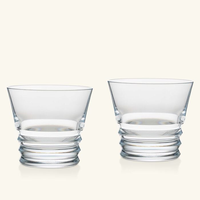 baccarat vega glasses clear set of 2