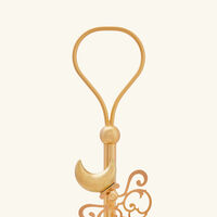 villari peacock extravaganza cookie stand   coffee cup holder gold