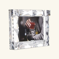 baccarat louxor picture frame clear 4x6