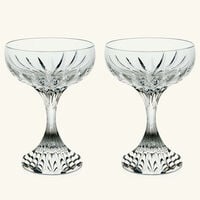 baccarat massena no 3 wine glass clear