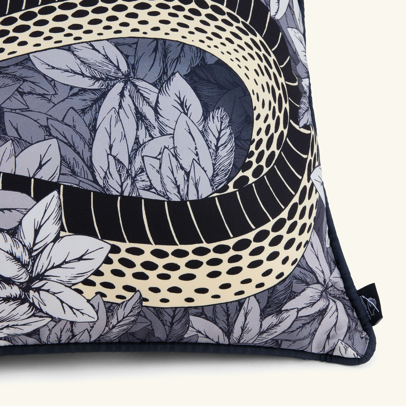 fornasetti peccato originale silk pillow
