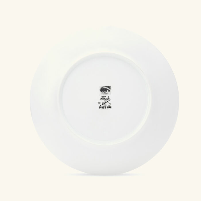 fornasetti tema e variazioni no 381 wall plate gold