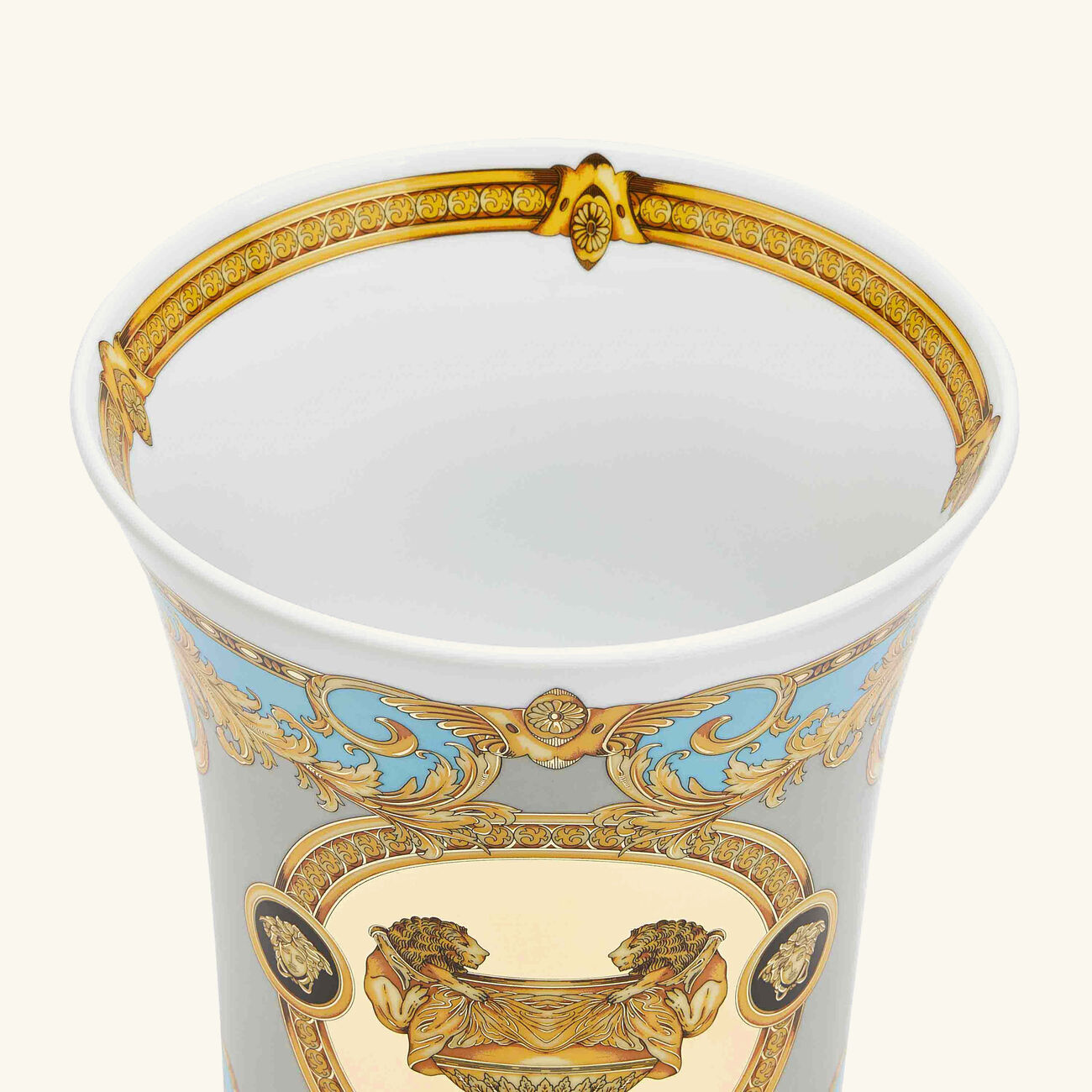 Prestige Gala Vase Medium Blue versace prestige gala vase medium blue