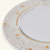 dimlaj hayat underplate round clear 32cm