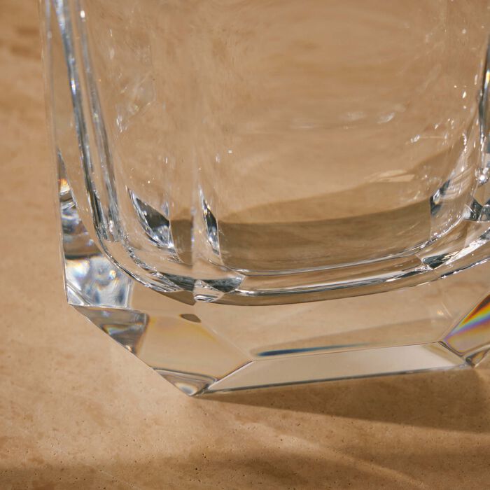 باكارا مزهرية أوكتوجون باد الشفافة الصغيرة