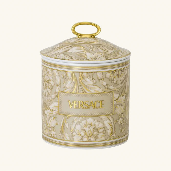 versace barocco beige trinket box medium