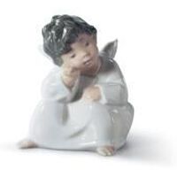 Angel Thinking Figurine, small