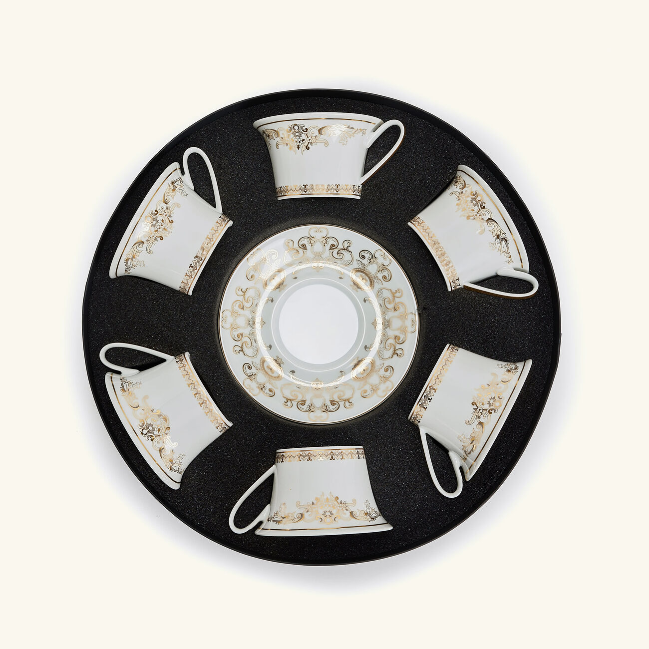 versace medusa gala tea cup set white