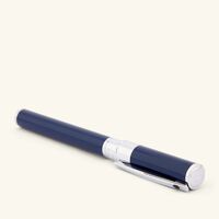 st dupont d initial blue rollerball pen blue