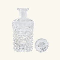 baccarat louxor whiskey decanter clear