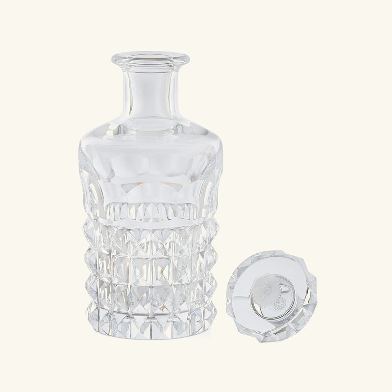 baccarat louxor whiskey decanter clear
